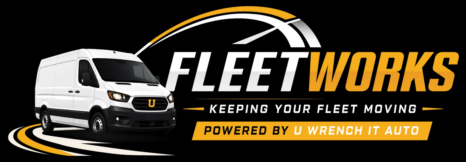 FleetWorks logo, powered by U Wrench It Auto
